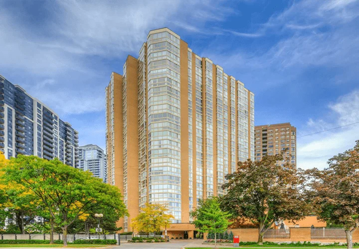 131 Beecroft Rd, North York - condominium where BMI completed low and high zone riser replacement