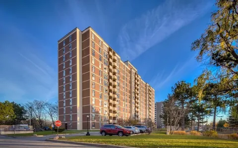 335 Driftwood Ave, North York - condominium tower where BMI replaced the domestic hot water and heating risers