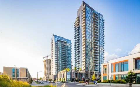 5025 Four Springs Ave, North York - condominium tower where BMI replaced the expansion compensators throughout the building